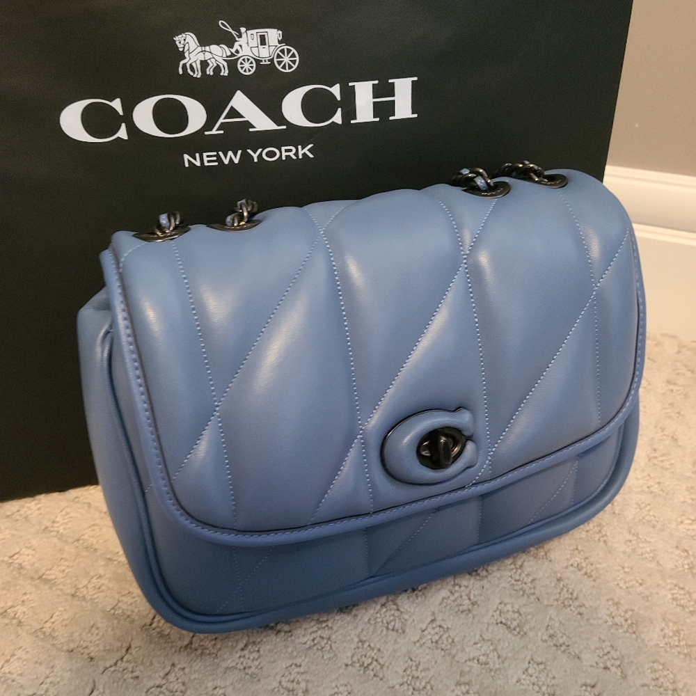 💰SOLD💰Coach Pillow Madison Shoulder Bag With Quilting Style C8560